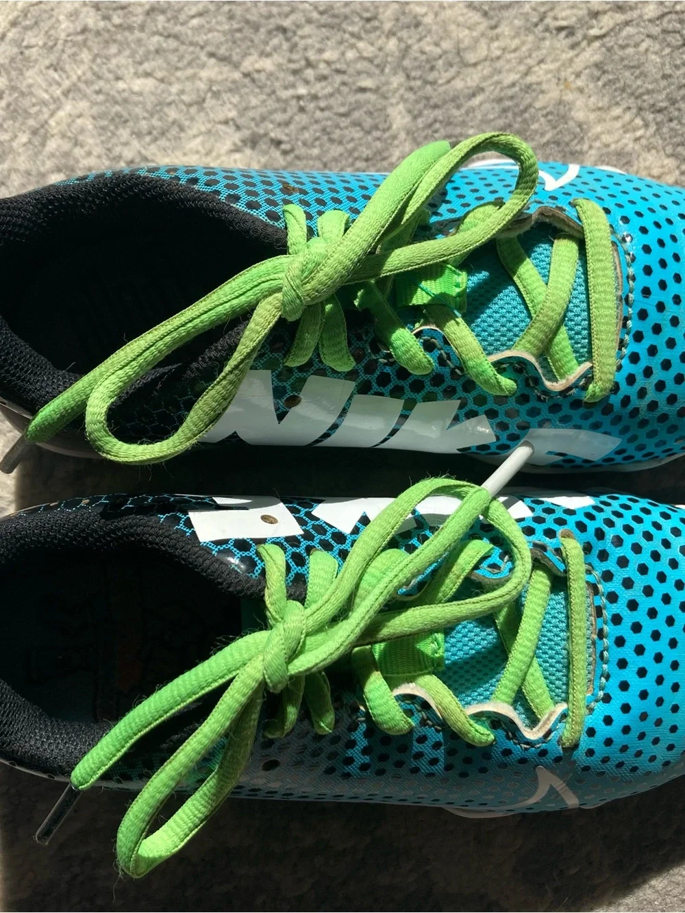 Nike Hyperdiamond 4 Keystone “Dynamic Turquoise/Lime Glow” Softball Cleats 13C